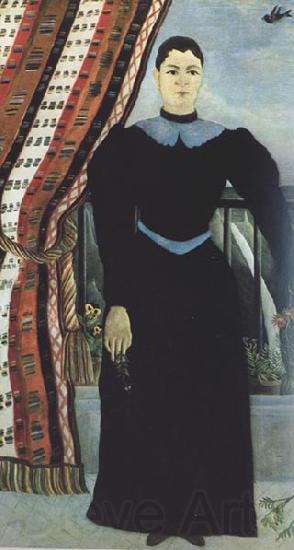 Henri Rousseau Portrait of a Woman Germany oil painting art